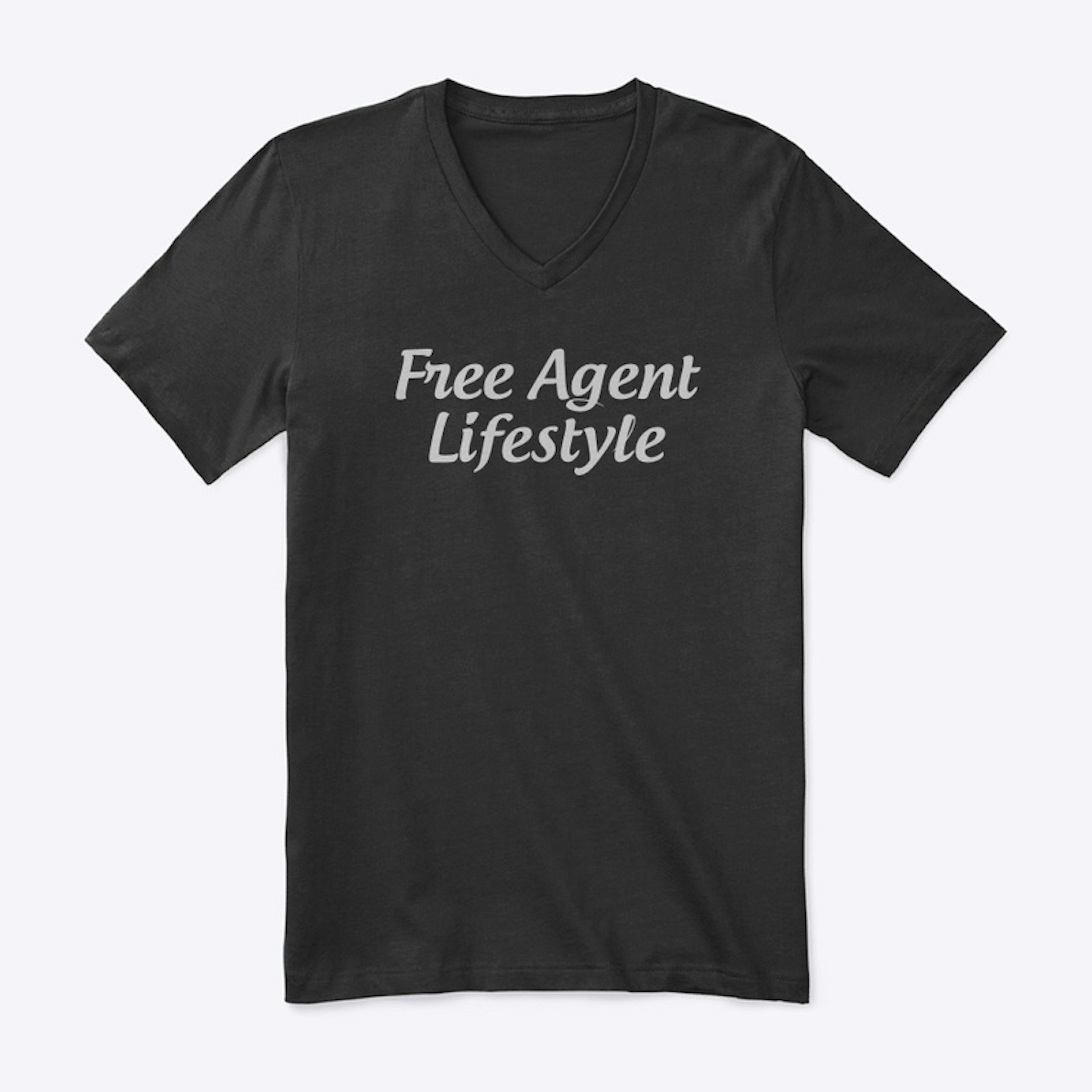 Free Agent Lifestyle V-Neck T-shirt